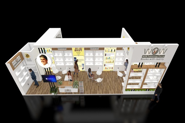 WoW Publication Booth Top View